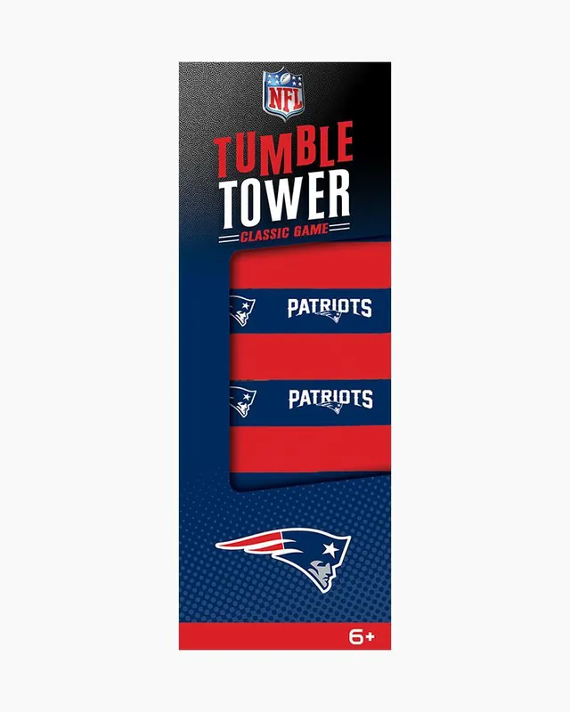 New England Patriots Tumble Tower Game Free Shipping
