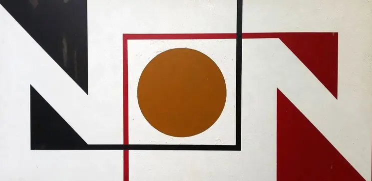 Buy Today ▷ Géométrie by René Lamoureux, 1970 | Acrylic Painting