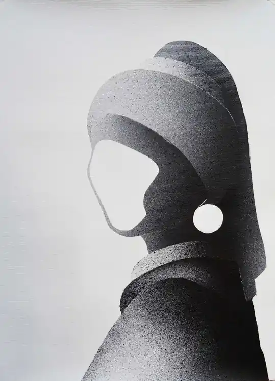 Certified ▷ The girl with the lost pearl earring by Nef, 2021 | Aerosol Painting