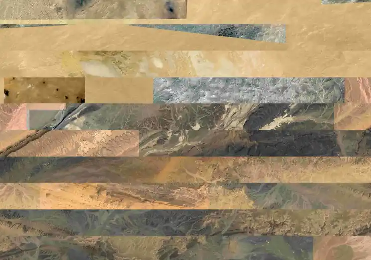 Fresh Stock ▷ Untitled Desert Tile 2 by Guido Segni, 2017 | Color Edition Photographies