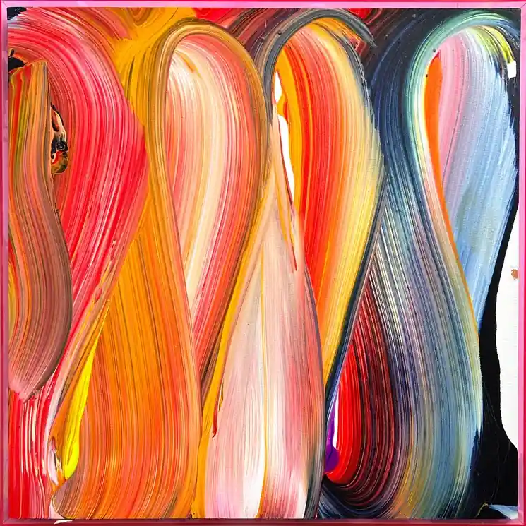 ▷ A Symphony of Hidden Depths by Nikolaos Schizas, 2025 | Acrylic Painting Flash Sale