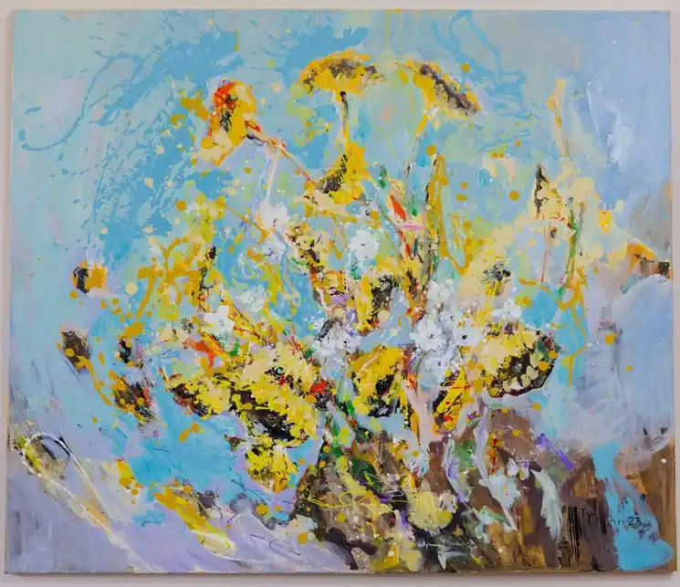 Exclusive Offer ▷ Sunflowers by Davit Danielyan, 2024 | Oil Painting for Sale