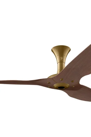 Money Back Guarantee Haiku 52 inch Good as Gold with Cocoa Bamboo Blades Ceiling Fan