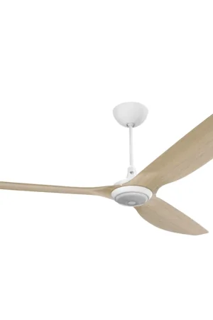 Haiku 84 inch White with Natural Bamboo Blades Ceiling Fan Direct From Manufacturer