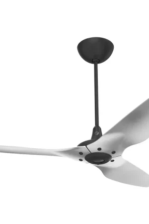 Haiku 60 inch Black with Brushed Aluminum Blades Ceiling Fan Hot Deal