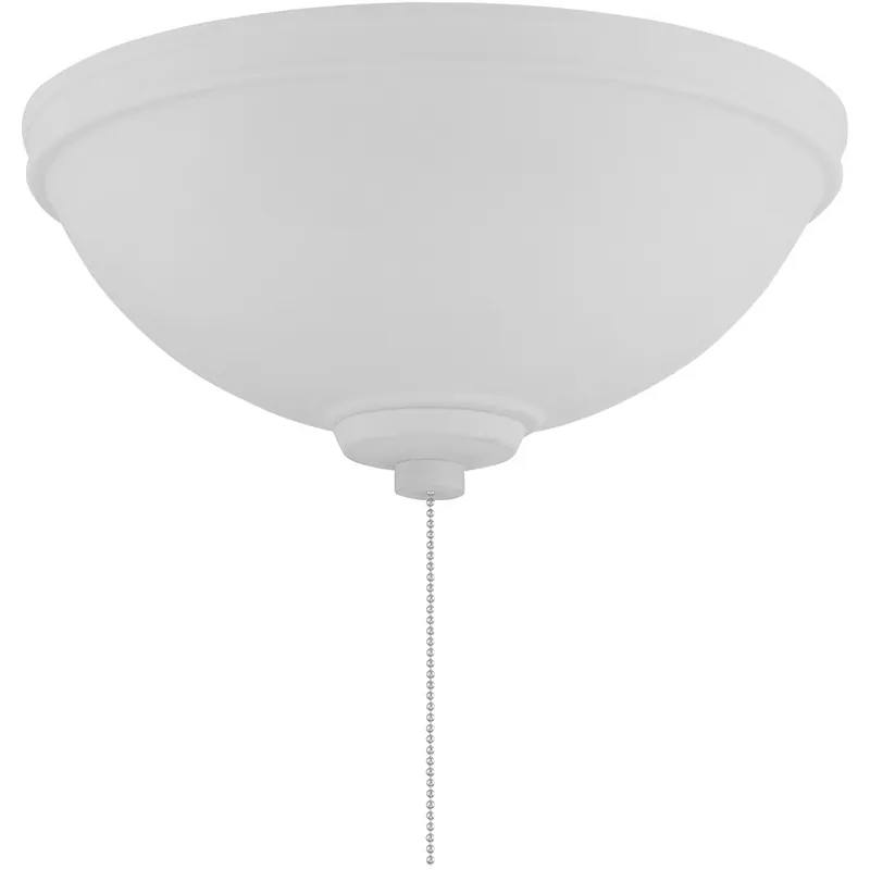 Elegance LED White Frost Fan Bowl Light Kit, Universal Mount High Quality