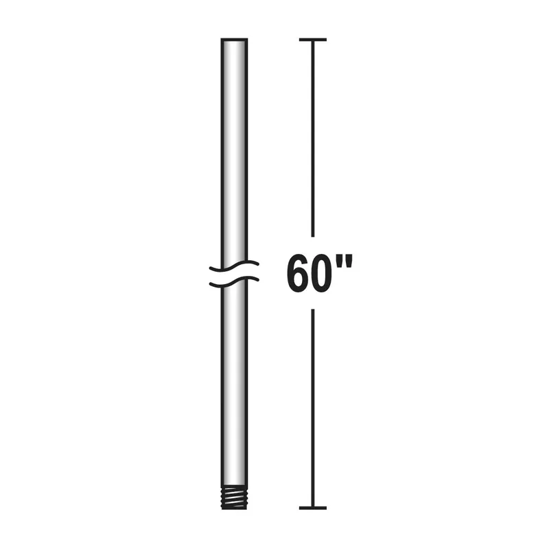 Hot Picks Fan Accessory Polished Nickel Fan Downrod, 60