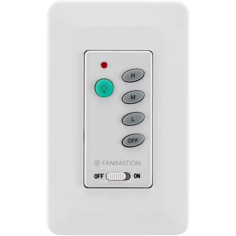 Controls White Fan Wall Control, Non-Reversing Today Only
