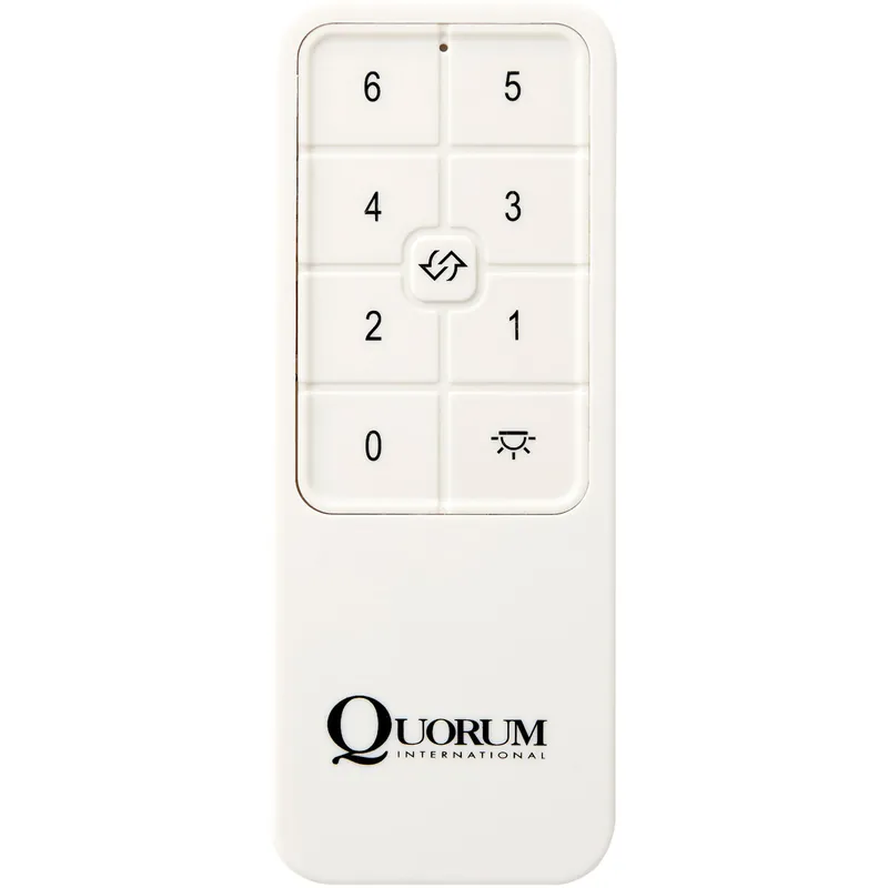 Crafted Fort Worth White Fan Remote