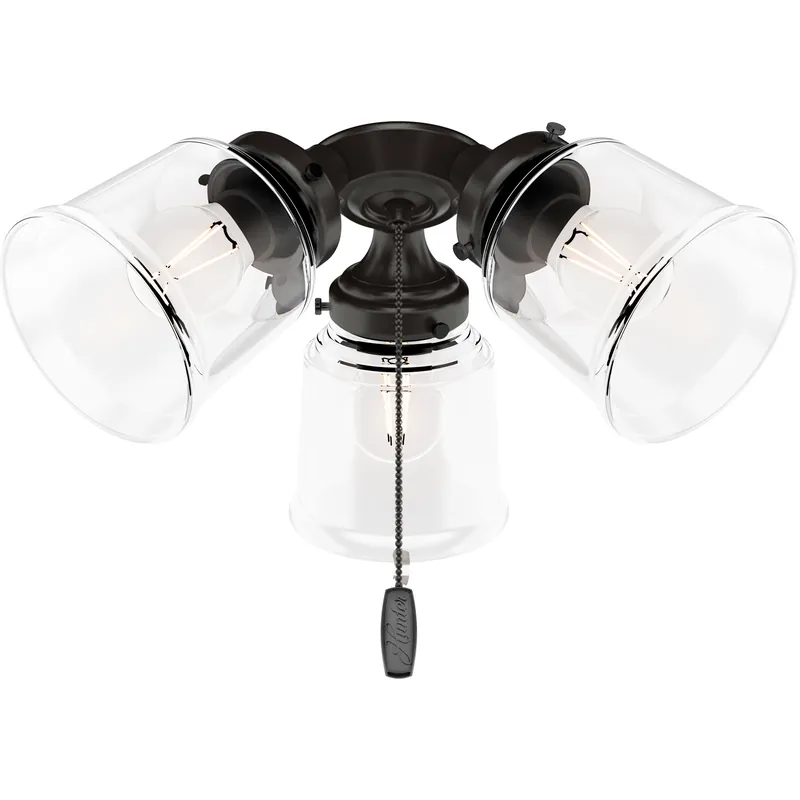 Samantha LED Noble Bronze Fan Light Kit Latest
