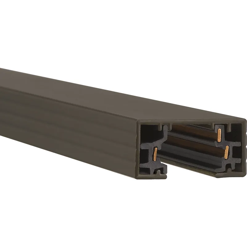H Track 1 Light 120 Dark Bronze Track Component Ceiling Light, WAC Limited Fast Shipping