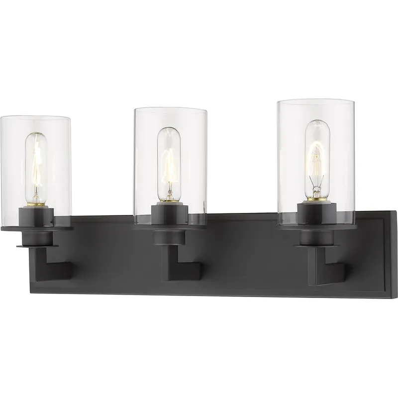 Savannah 3 Light 23 inch Bronze Vanity Wall Light Discount
