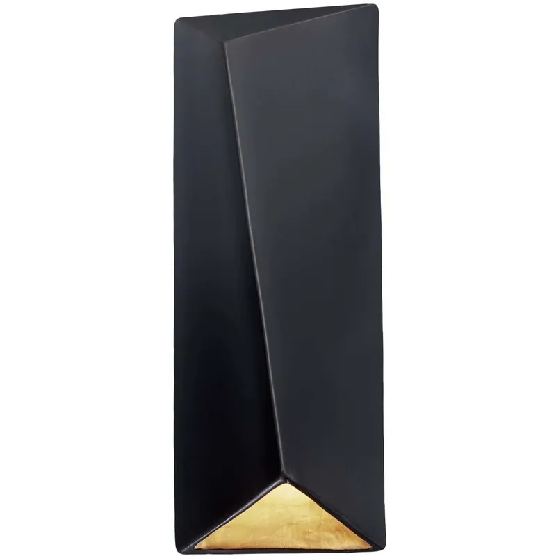 Ambiance Collection LED 9 inch Gloss Black/Matte White Wall Sconce Wall Light In Demand