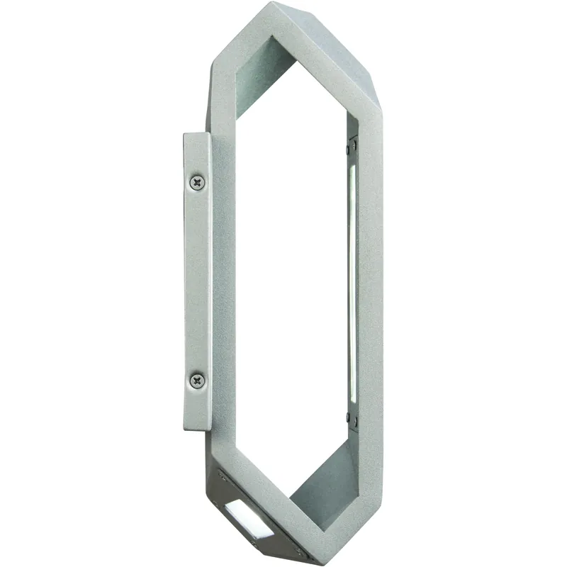 Pitch LED 4.75 inch Sand Silver ADA Wall Sconce Wall Light, Outdoor Top Pick