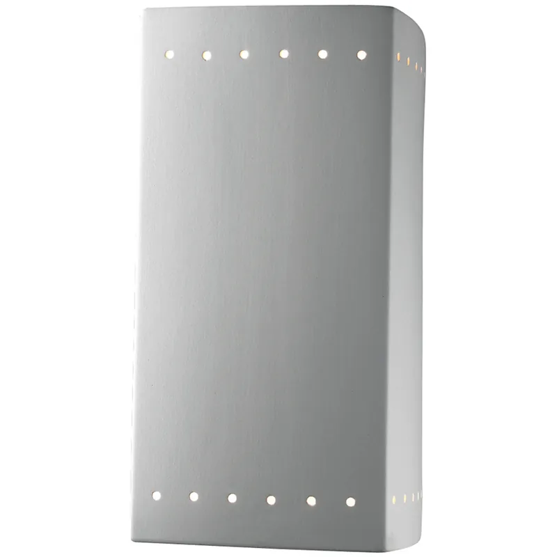 Get Yours Ambiance LED 7 inch Antique Silver Wall Sconce Wall Light