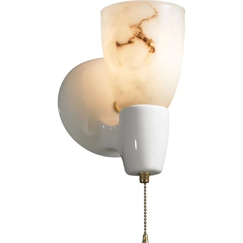 Order Now Euro Classics LED 6.25 inch Brushed Nickel and Gloss Black Wall Sconce Wall Light