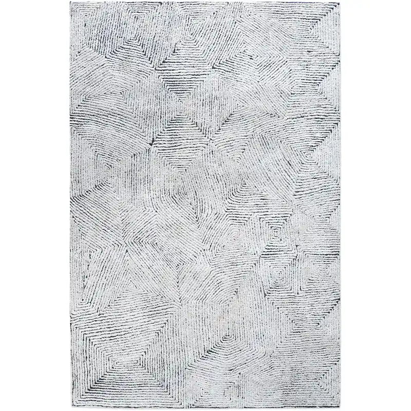 Original Maze 96 X 60 inch Ivory Rug, 5ft x 8ft