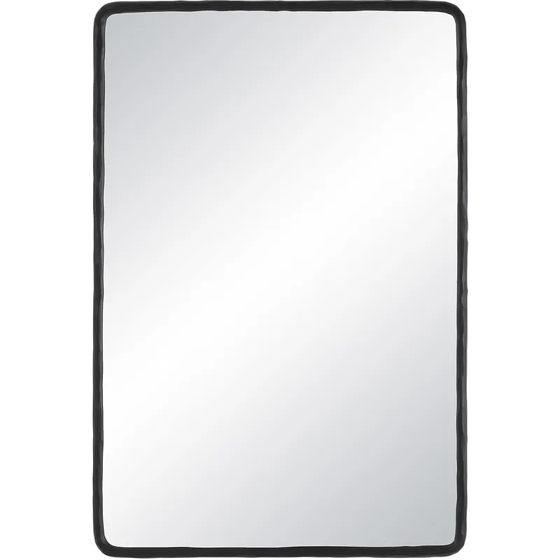 Shop Now Jorah 36 X 24 inch Matte Black Wall Mirror