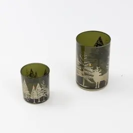 Woodland Forest Votive Holder Set of 2 Factory Price