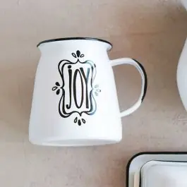 Classic Holiday Joy Enameled Pitcher Buy Online